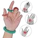 ASTER 10 Stück Akupressur Ring Massageringe Finger Sensorische Akupressurring Anti Stress Fingerringe für Stress Reduzierstück und Förderung der Durchblutung, Fidget Toys für Angstpatienten