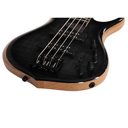 Marcus Miller M7 Swamp Ash-4 Transparent Black RN 2.0 – guitare basse - Les Beatles, Paul McCartney, John Lennon, RIngo Starr, George Harrison Marcus Miller M7 Swamp Ash-4 Transparent Black RN 2.0 - guitare basse – Image 6
