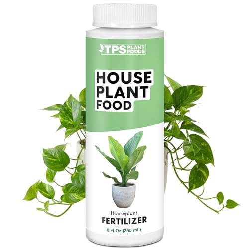 Houseplant Fertilizer – Liquid Plant Food for Lush Growth, Rich Green Leaves & Stronger Root Development, 8 oz