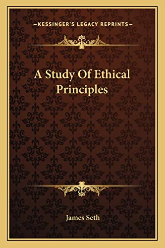 A Study Of Ethical Principles