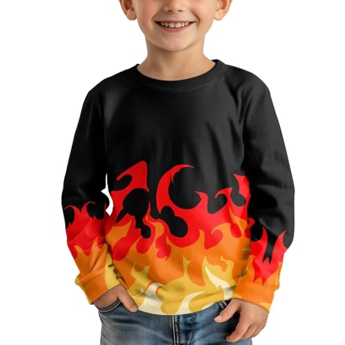 Image of Girls Basic Tee Shirts Outdoor Long Sleeve Shirt Winter Clothes Size 3-16 Top Fall Clothes Gift for Holiday