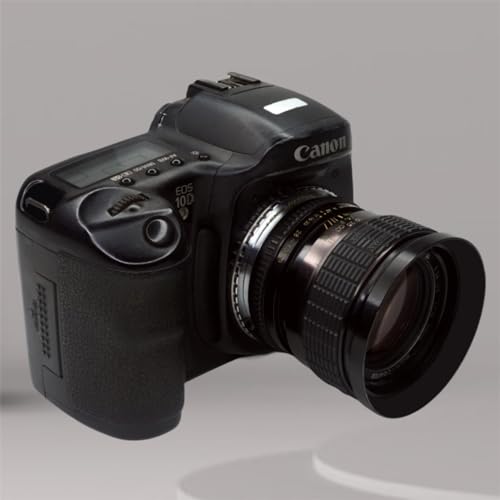 PHOLSY Lens Mount Adapter Manual Focus Compatible with Olympus OM Mount Lens to Canon EOS EF-Mount Camera Body, Olympus to EOS, OM to EF - Image 2