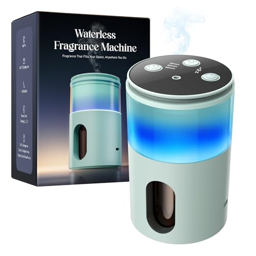 Waterless Essential Oil Diffuser with LED Light