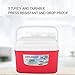 Portable Cooling and Heating Box 5L - All-in-One Hard Ice Retaining Cooler Lunchbox with Ergoesnomic Handle for Camping and Outdoor Adprojects