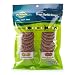 PetSafe Natural Rawhide Rings, Dog Toy Treat Ring Refills for Busy Buddy Dog Toys, Small, Medium, Large and Variety Packs Available in Peanut Butter and Original Rawhide, MEDIUM (SIZE B RINGS)