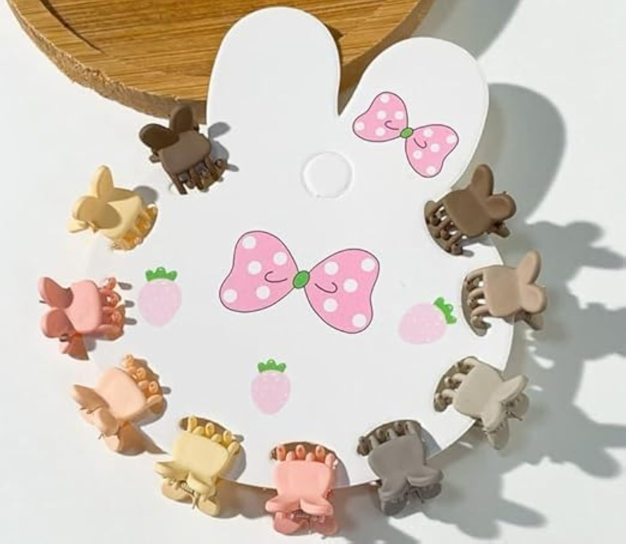 Mini Korean Style Cute Pastel Hair Clips Set for Kids