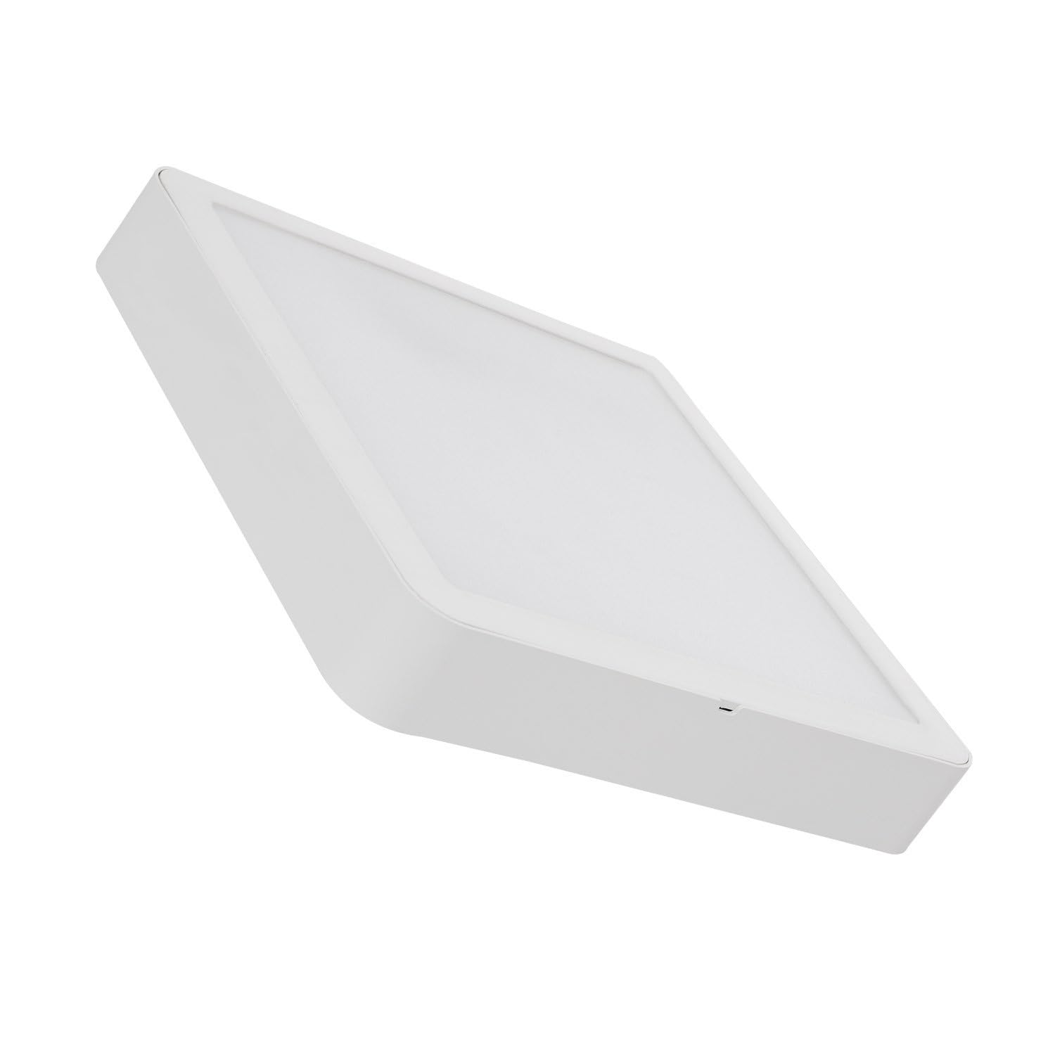 LEDKIA LIGHTING LED Ceiling Light for Kitchen, Dining Room, Bedroom, Bathroom 24W Square 225x225mm 6500K Cool White