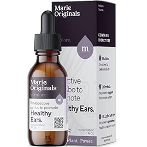 Organic Ear Oil for Ear Infections, All Natural Eardrops for Infection Prevention, Swimmer’s Ear and Wax Removal – Kids…