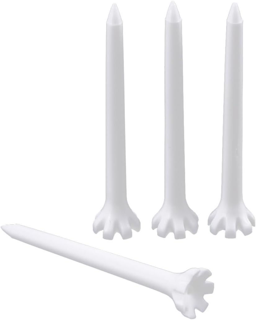 100pcs MM Plastic Golf Tees, Unbreakable Training Accessories