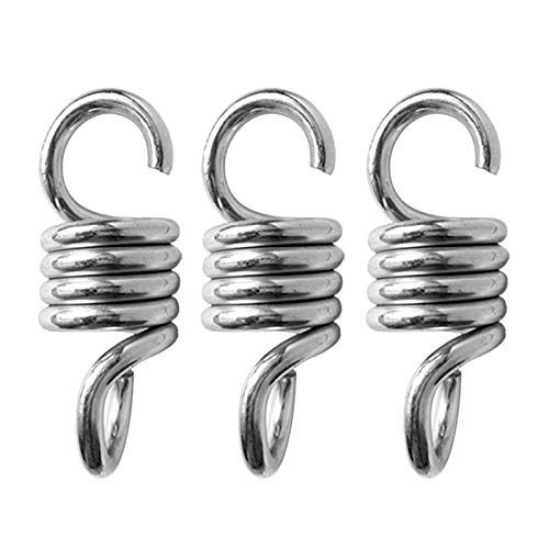 yeemeen Gancho de Resorte de Extensión 3 PCS 8MM Hamaca de Resorte...