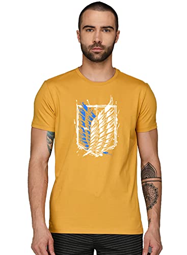 Image of ADRO Men's 100% Cotton Regular Fit T-Shirt