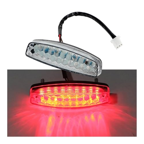 Feux arrière de moto à LED 12V avec clignotant intégré pour quad et VTT - 2