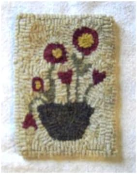 Beginner Rug Hooking Kit - Red