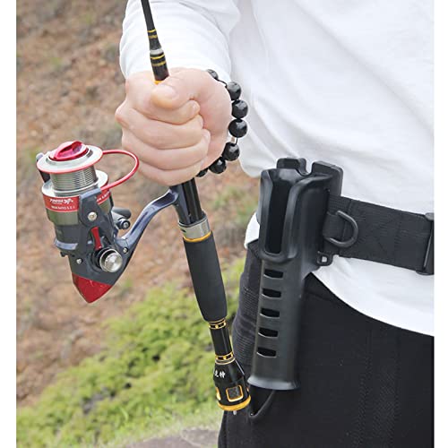 Rp Pigeon Fishing Waist Rod Holder Belt Fishing Belts Outdoor Lure Fishing Essential Tools（Only Belt Without Rod #TOP6