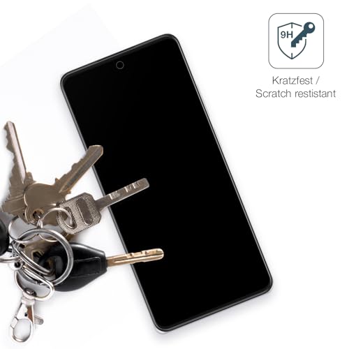 dipos I 2x Protection ecrán mat compatible avec Oppo A40 Verre souple Film Protecteur 9H