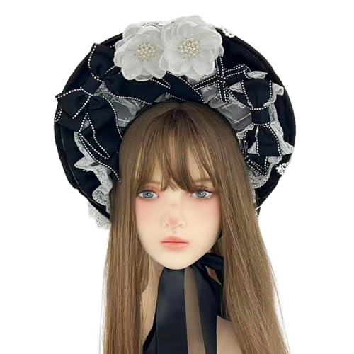Sombrero de encaje para tus vestidos informales y fiestas de Halloween
