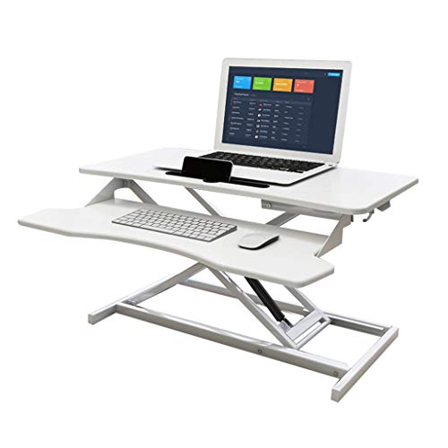 Accesorios Base del Equipo de Stand-up portátil Plegable Mesa de Ordenador elevable destacan la Oficina de pie extraíble Banco de Trabajo adecuados for Uso en el hogar