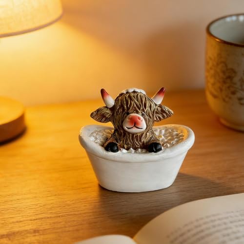Statuettes de vache miniatures le cadeau idéal pour bureau et maison