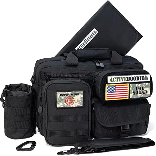 Active Doodie Dad Diaper Bag, Messenger 
