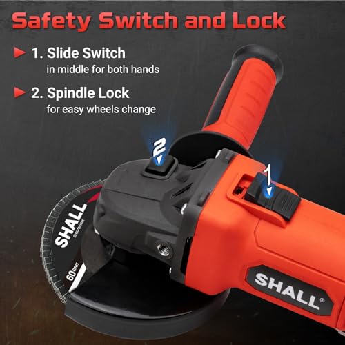 SHALL 4-1/2 Inch Angle Grinder