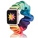 Compatibile con Apple Watch 38mm 40mm 41mm,Cinturino Elastico per Orologio con Cinturino Scrunchie Cinturino per Cinturino in Tessuto Stampato da Donna per Apple iWatch Series 7 6 5 4 3 2 1