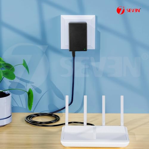 Image of 7SEVEN 12V 2Amp Dc Adapter for CCTV Camera Power Supply Dvr Set Top Box Led Strip Light Car and Bike Toy Charger Dc Motor Modem Router, Ensure Pin Size