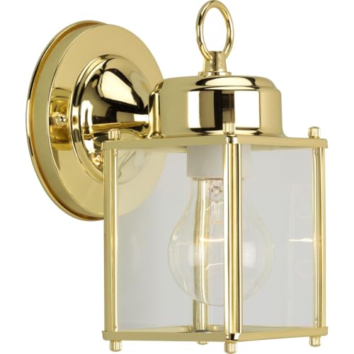 HomeStyle HS71001-10 HS71001-31 - Farol de pared pequeño (1 luces), color negro