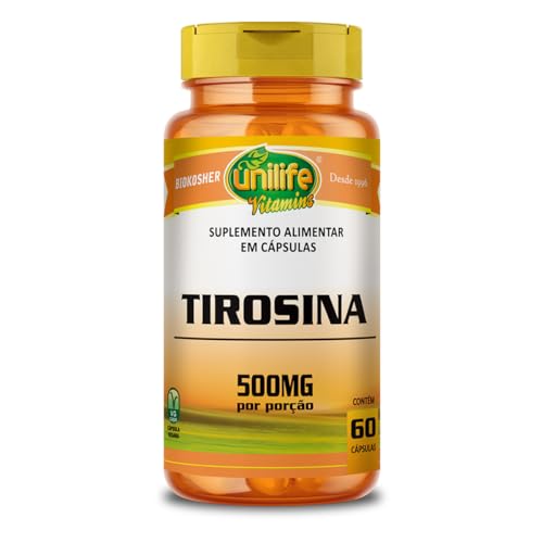 Tirosina Unilife 60 Cápsulas 470mg