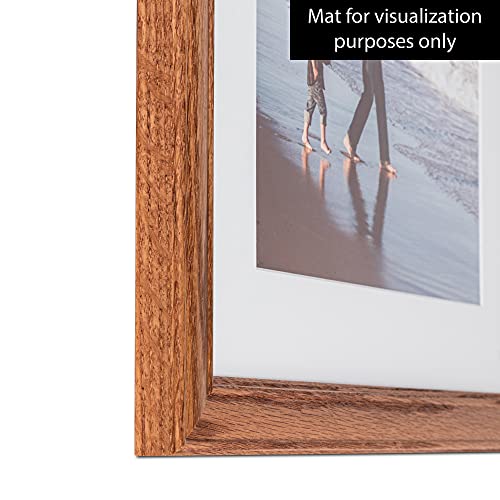 ArtToFrames Honey Stain Solid Red Oak Picture Frame #TOP9