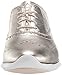 Cole Haan Women's Zerogrand Wing OX Closed Hole Oxford Flat, SOFT GOLD METALLIC LEATHER/OPTIC WHITE, 9 M US