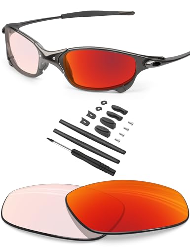 Image of BLAZERBUCK Anti-salt Polarized Replacement Lenses & Sock Kit for Oakley Juliet Sunglass
