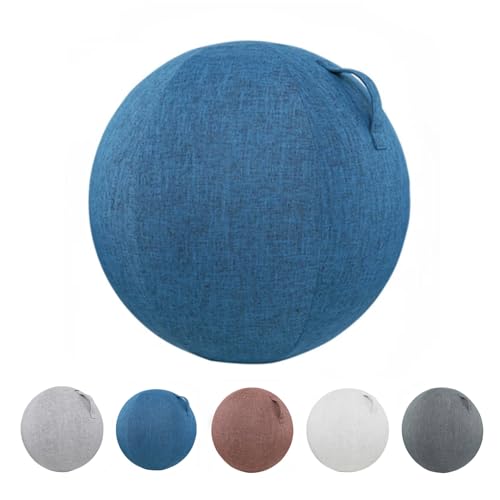 PiLtaR Bola de Yoga Pelota Pilates Asiento Silla con Cubierta Fun...