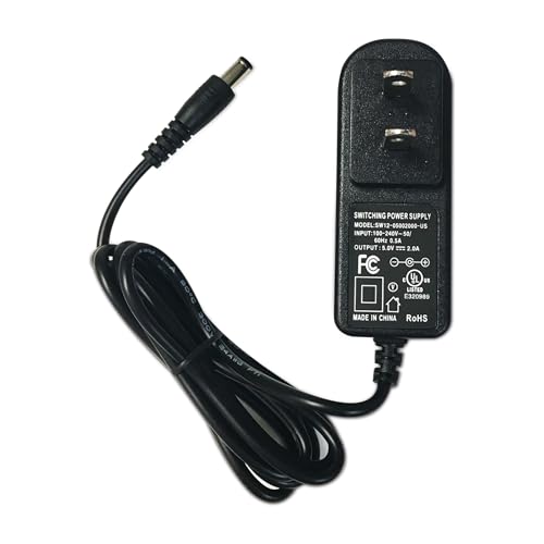 DEMASLED 5V 2A Power Supply Adapter, 10W DC Plug Type A (5.5x2.1mm) UL Certified, Compatible with LED Strip Lights, WiFi Routers, Blink Cameras, Toys & Electronics – Reliable 5 Volt Charger DEMASLED 5V 2A Power Supply Adapter, 10W DC Plug Type A (5.5x2.1mm) UL Certified, Compatible with LED Strip Lights, WiFi Routers, Blink Cameras, Toys & Electronics – Reliable 5 Volt Charger