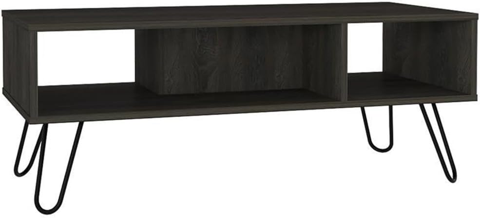 Tuhome Modern - Material -Engineered Wood - Brown- Vassel Coffee Table