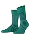 Produktbild FALKE Herren Socken Shadow, Baumwolle, 1 Paar, Grün (Emerald 7205), 39-40 (UK 5.5-6.5  US 6.5-7.5)