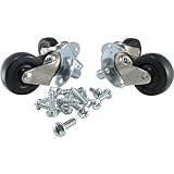 Ernie Ball Amp Casters Pop-In, Set of 4, Model: P06102, Outdoor & Hardware Store