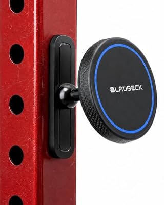 Magnetic Phone Holder for Gym, Stand for MagSafe and Android, Alloy Base