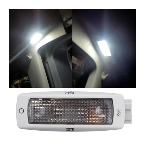 Lámpara de techo para coche Golf 1998 2005 consola luz de lectura interior gris recambio 6