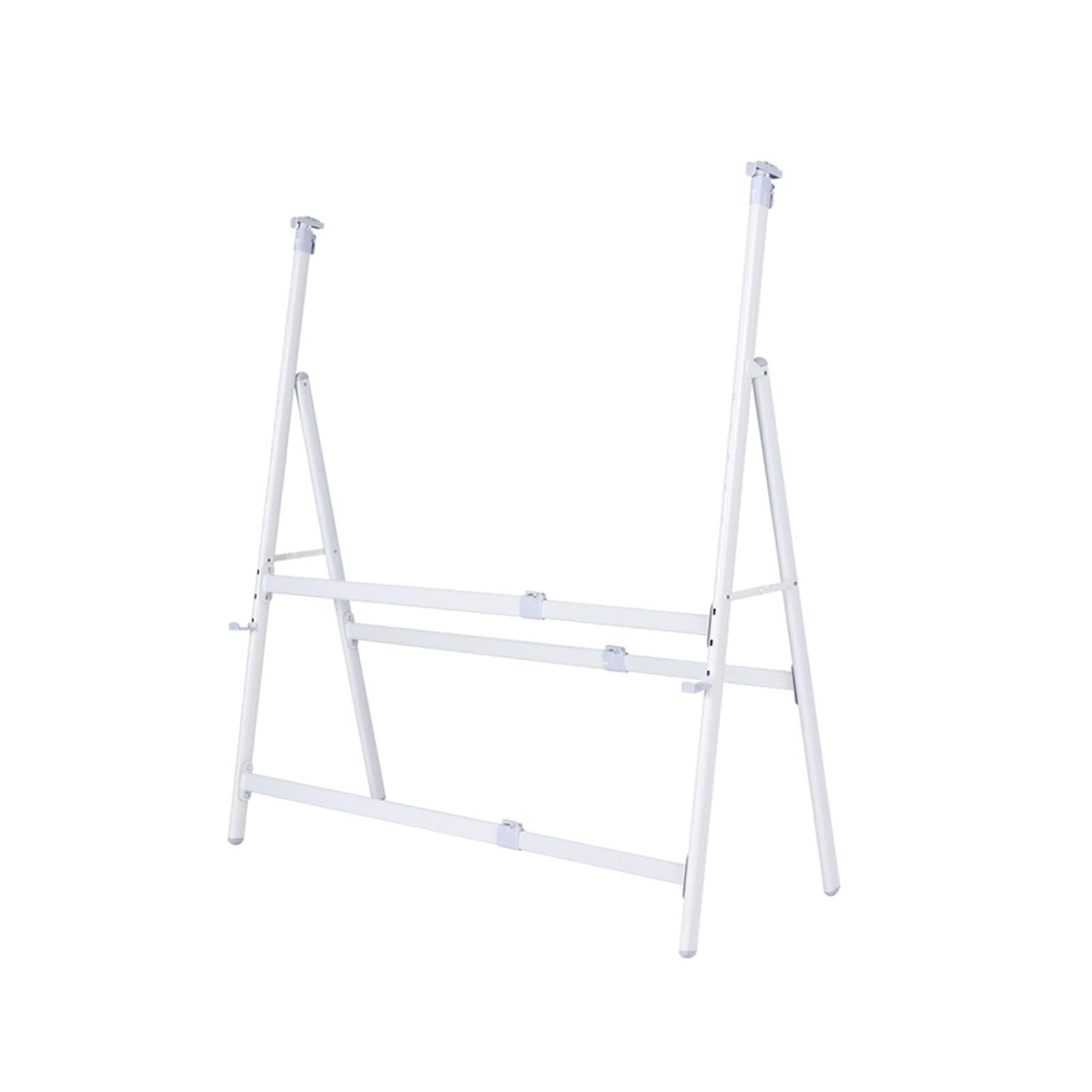 ASerZenith Universal Dry Erase Board Stand, Large A-Type Foldable Adjustable Whiteboard Easel, Durable Metal Stand For Home, Office, School