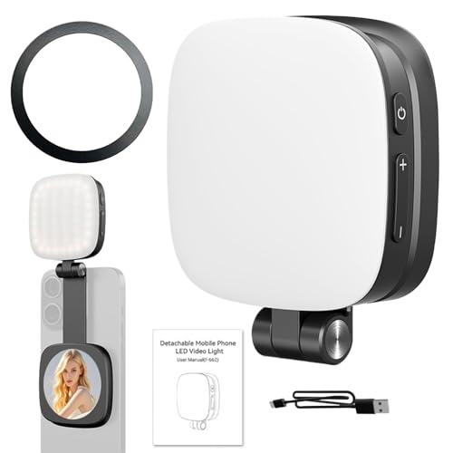 Éclairage magnétique pour selfie pliable pour réussir vos visioconférences