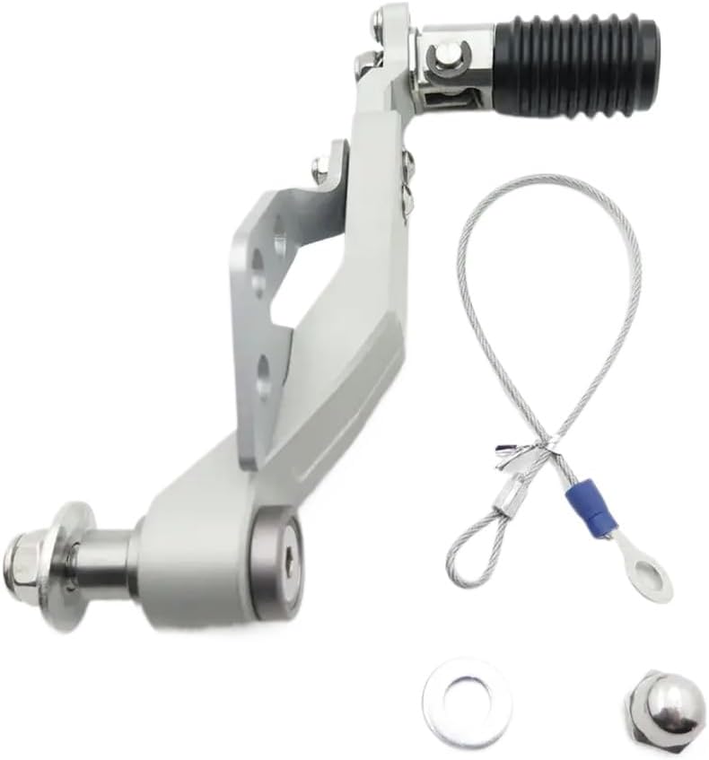 R1200GS 13-16とアドベンチャー14-16シルバーと互換性のある調整可能なギアシフトレバーペダル