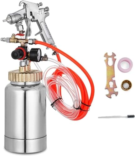 Airbrush-Set, 2 Liter, 0,5 Gallonen, bunte Farbe, Wasser-in-Wasser-Spray, Airbrush-Marmorfarbe, Latexfarbe, Steinfarbe, Druckbehälter