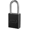 6 Pack American Lock Padlock with 1 1/2 Solid Aluminum Body 1 1/2 Shackle