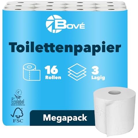 Papier toilette BOVE 3 couches Cover