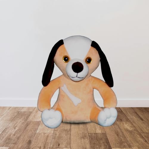 Image of Teddy Bone Dog Super Soft Plush Toy for Kids