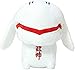 FENGK 25 cm Blanco Conejo Genji Peluche Muñeca Juguete Angel Soft Peluche Muñeca Almohada Anime Carácter Niño Regalo