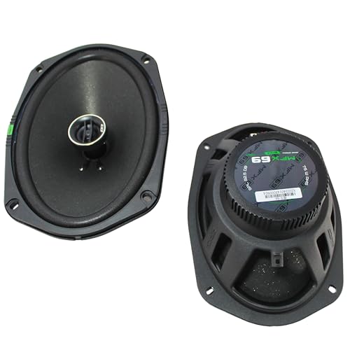 Deaf Bonce 6x9 75W RMS 4 Ohm Coaxial Speakers Machete Fight Series MFX-69