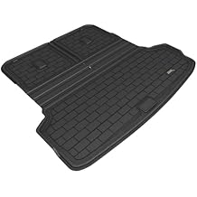 3D MAXpider Custom Fit Kagu Foldable Cargo Liner Black Compatible with Kia EV9 7-Seat & 8-Seat 2024-2026 - Cargo Liner