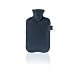 Fashy Hot Water Bottle with Fleece Cover (Assorted Colors)