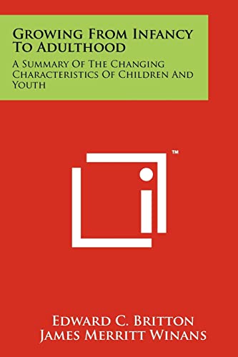Growing from Infancy to Adulthood: A Summary of the Changing Characteristics of Children and Youth